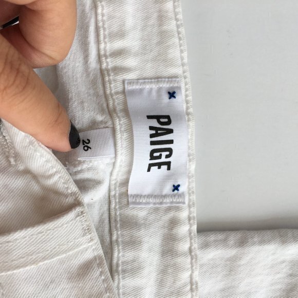 PAIGE 'Indio Zip'‎ Skinny Stretch Jeans Size 26 - Picture 6 of 10